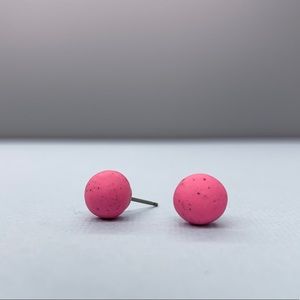 NEW Titanium Posts | Bright Pink Pop Color Studs